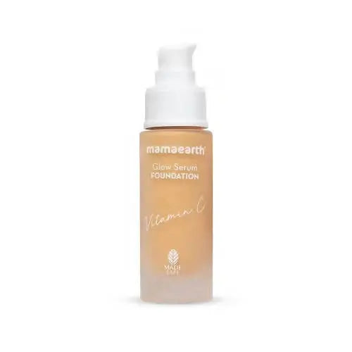 Mamaearth Glow Serum Foundation-Nude Glow -30 ml - Mytrendzcart