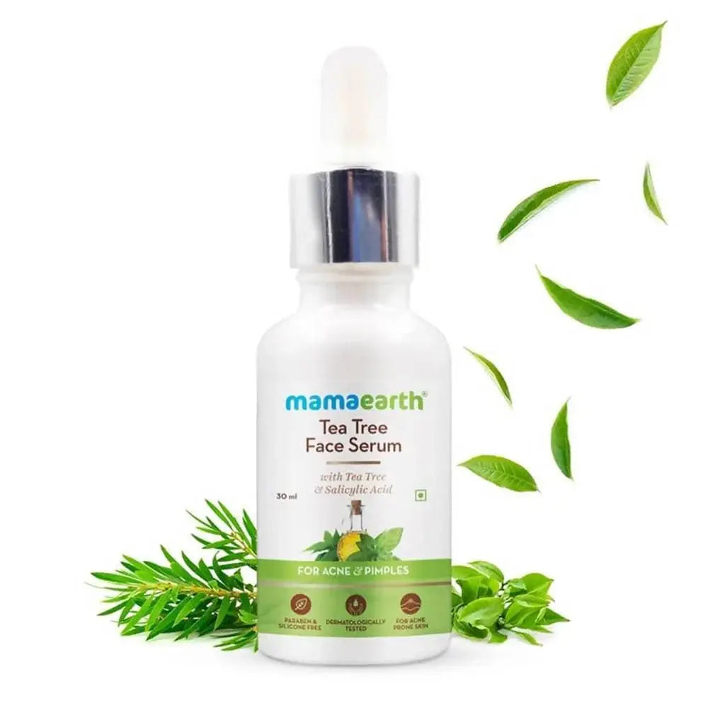 Mamaearth Tea Tree Face Serum For Acne & Pimples - Mytrendzcart