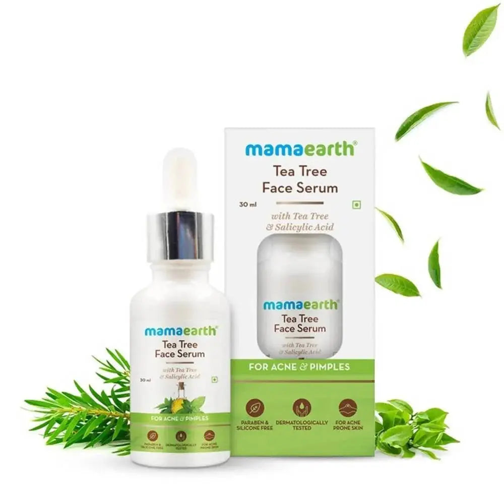 Mamaearth Tea Tree Face Serum For Acne & Pimples - Mytrendzcart