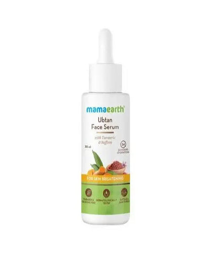 Mamaearth Ubtan Face Serum For Skin Brightening -30 ml - Mytrendzcart