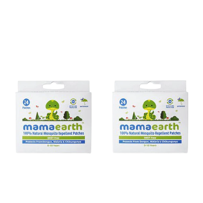 Mamaearth Natural Repellent Mosquito Patches for Babies, 24 pcs -Pack of 1 Mytrendzcart