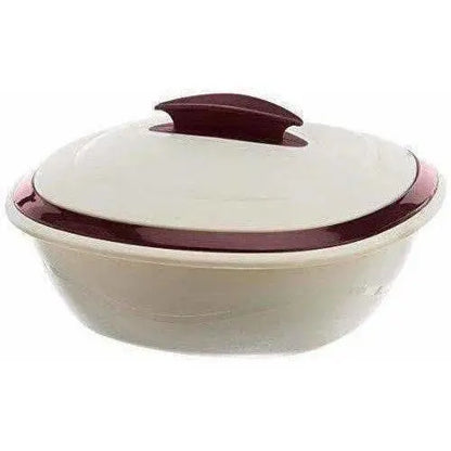 Maroon Color - Double Wall Casserole - Mytrendzcart