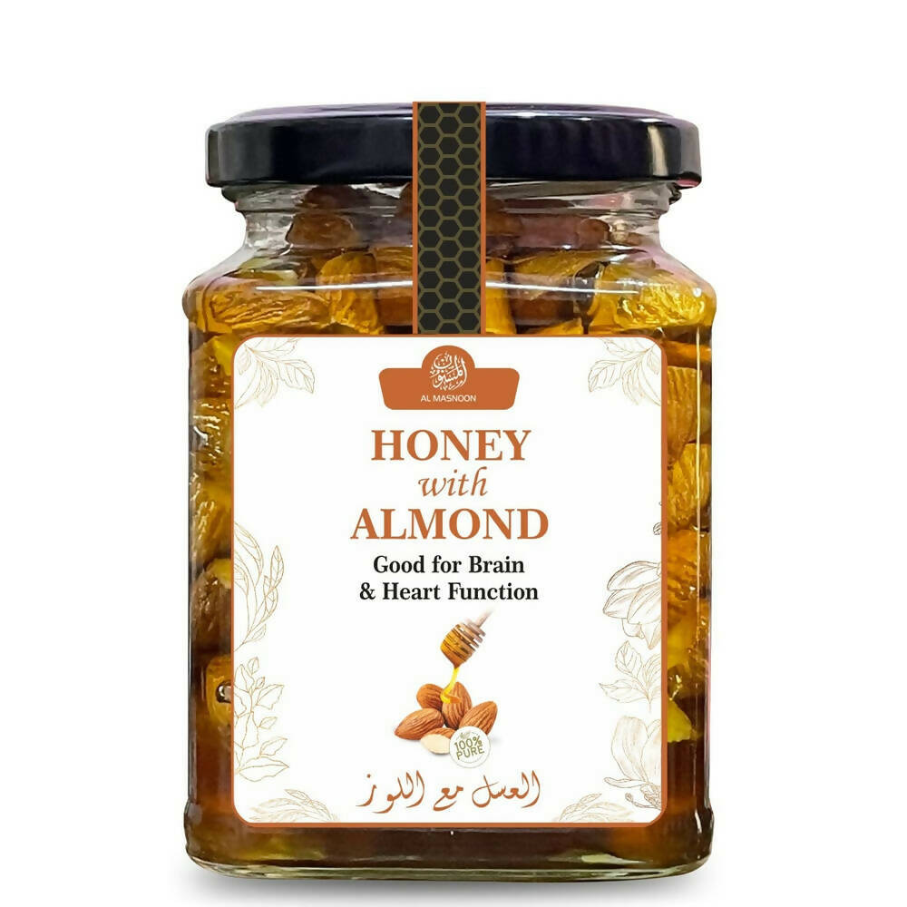 Al Masnoon Honey With Almonds - Mytrendzcart