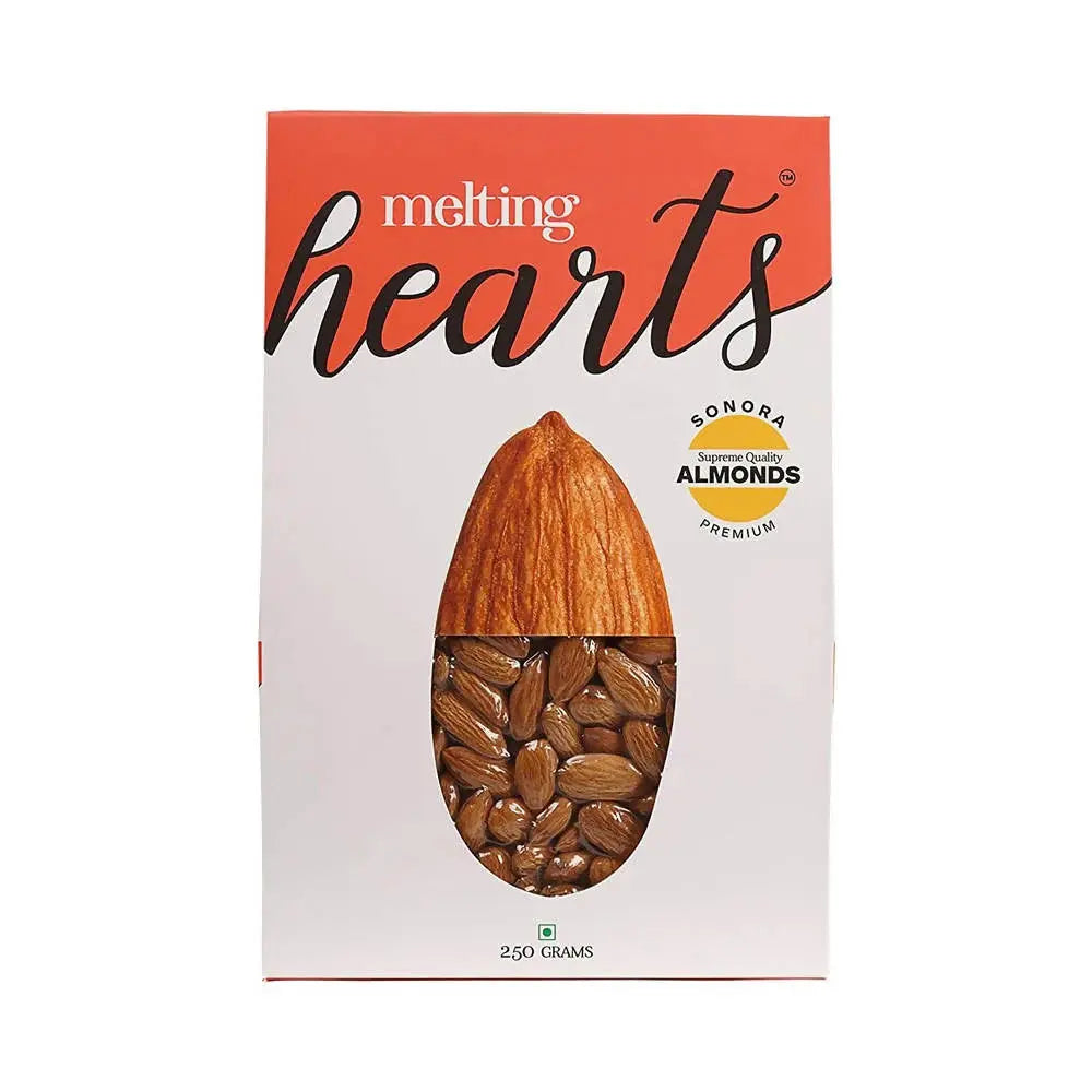 Melting Hearts Almonds Sanora Premium -250 gm - Mytrendzcart