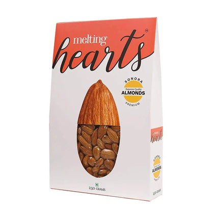 Melting Hearts Almonds Sanora Premium -250 gm - Mytrendzcart