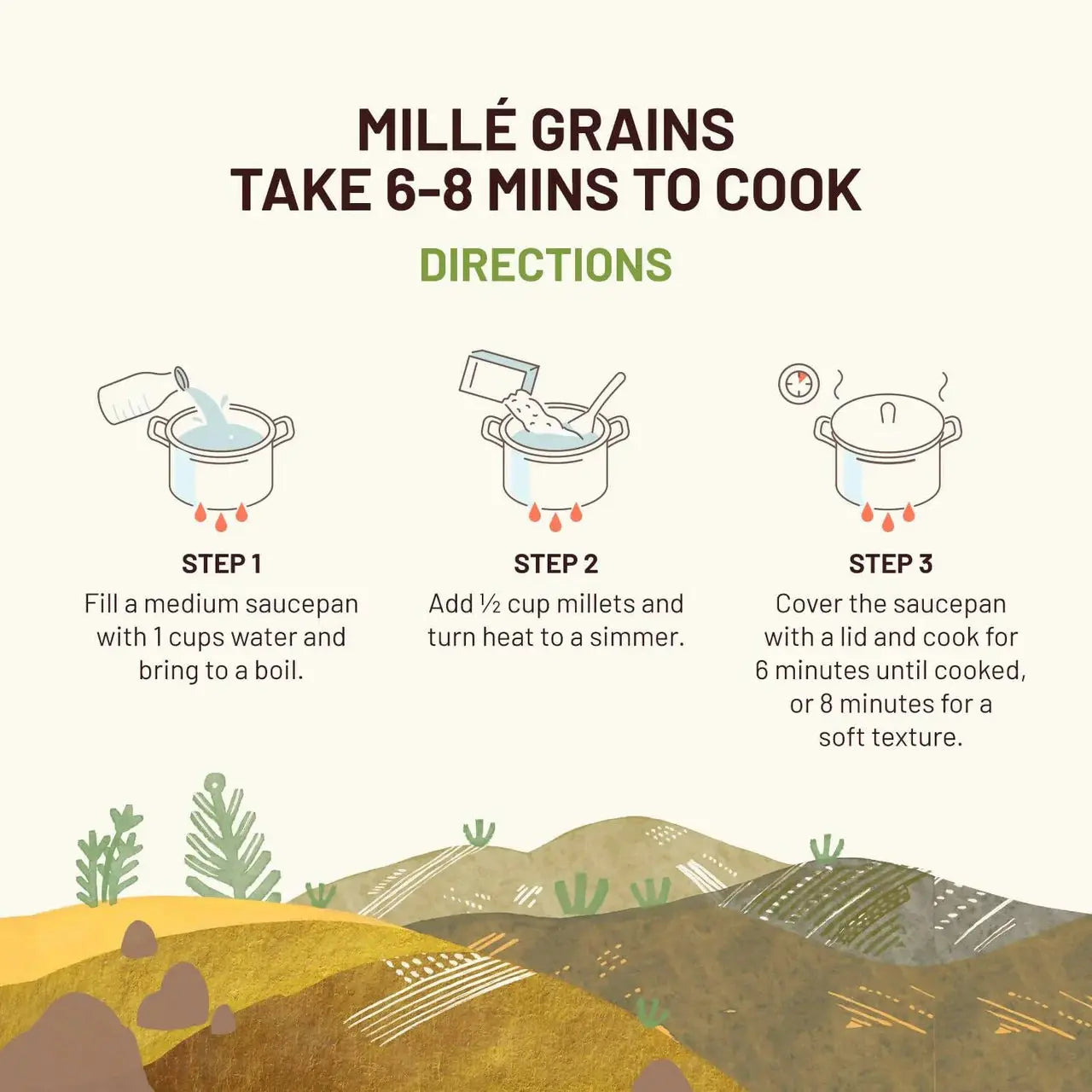 Mille Little Millet Whole Grain -Pack of 4 - 500 gm - Mytrendzcart