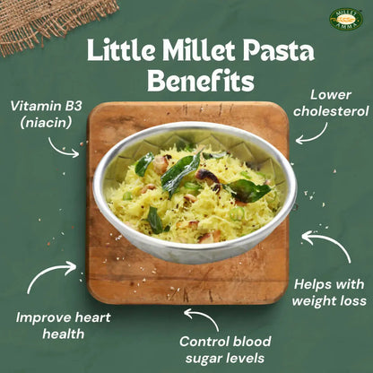 Millet Amma Little Millet Sevai (Vermicelli) -175 gm - Mytrendzcart