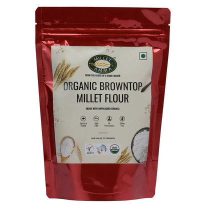 Millet Amma Organic Browntop Millet Flour -500 gm - Mytrendzcart