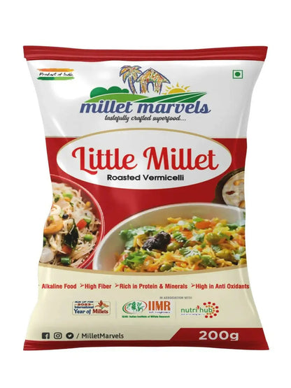 Millet Marvels Little Millet Roasted Vermicelli -200 gm - Mytrendzcart