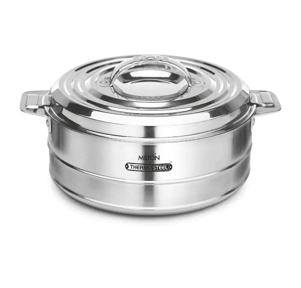 Milton Stainless Steel Fortuner Casserole - 2.42 L - Mytrendzcart