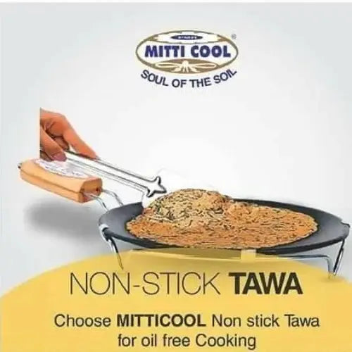 Mitticool Non-Stick Tawa With Handle -Non-stick Tawa - Mytrendzcart