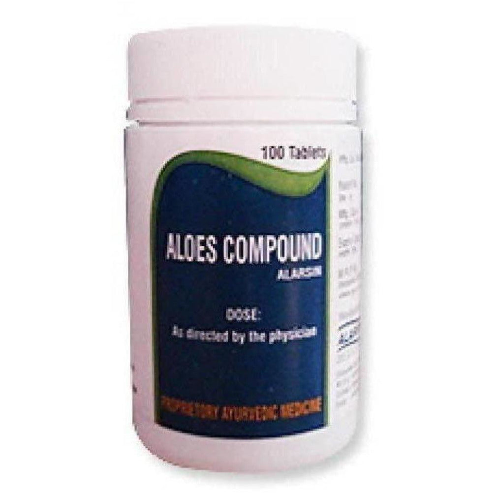 Alarsin Ayurvedic Aloes Compound Tablet Mytrendzcart