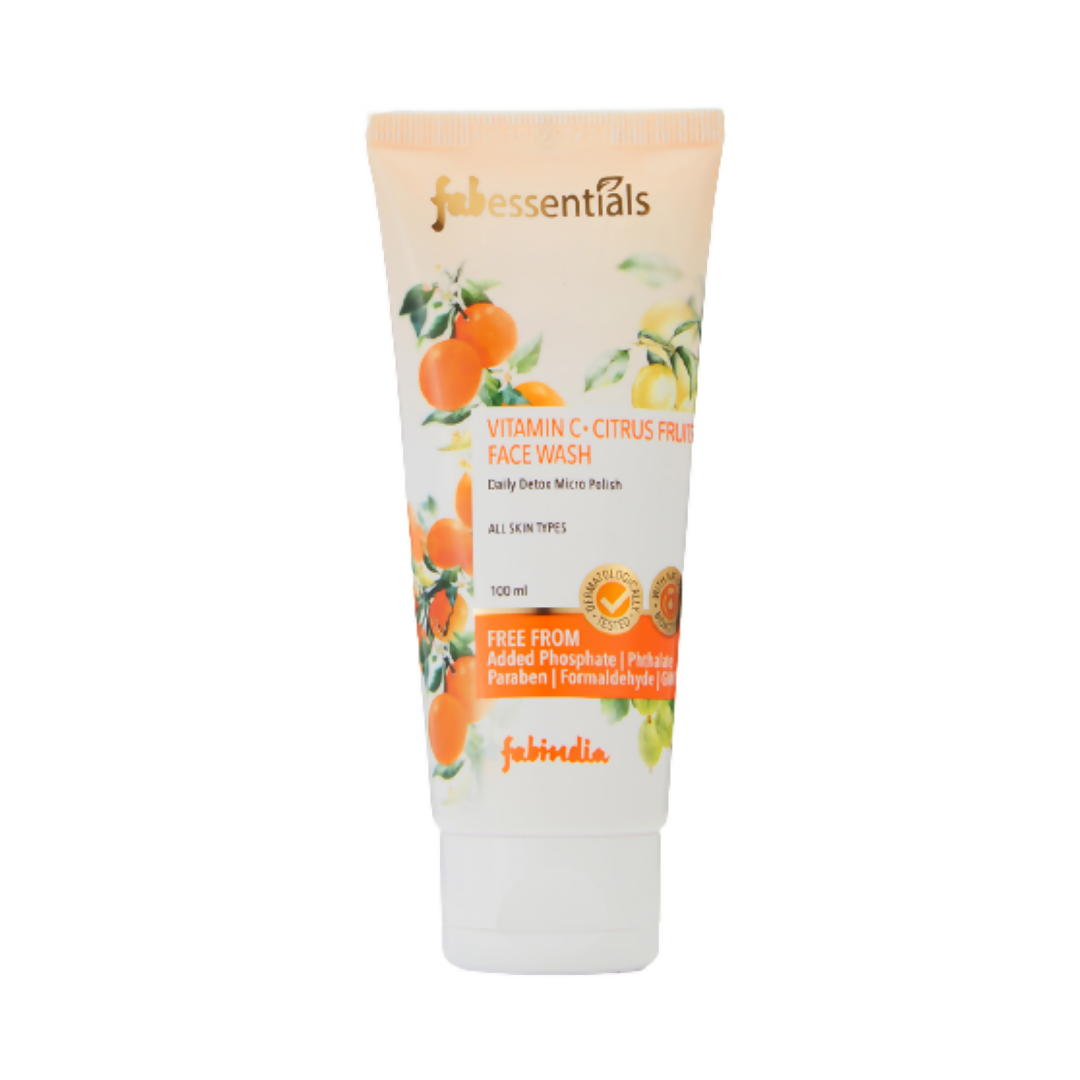 Fabessentials Vitamin C Citrus Fruits Face Wash - Mytrendzcart