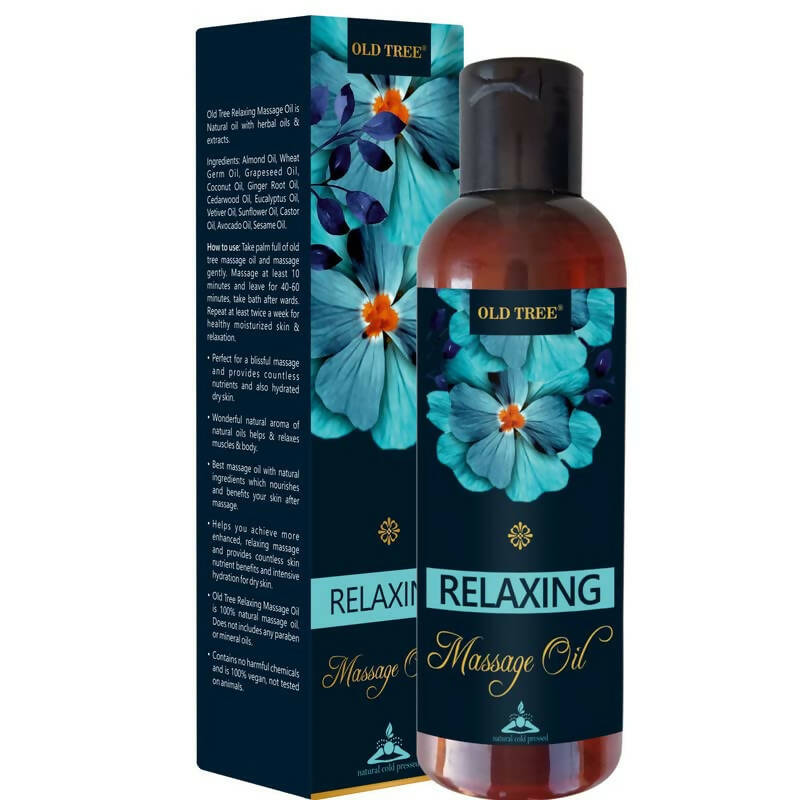 Old Tree Relaxing Aromatherapy Body Massage Oil - Mytrendzcart