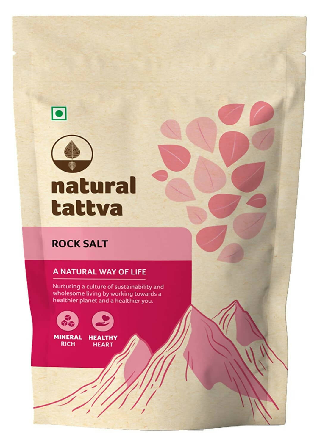 Organic Tattva Natural Rock Salt - Mytrendzcart