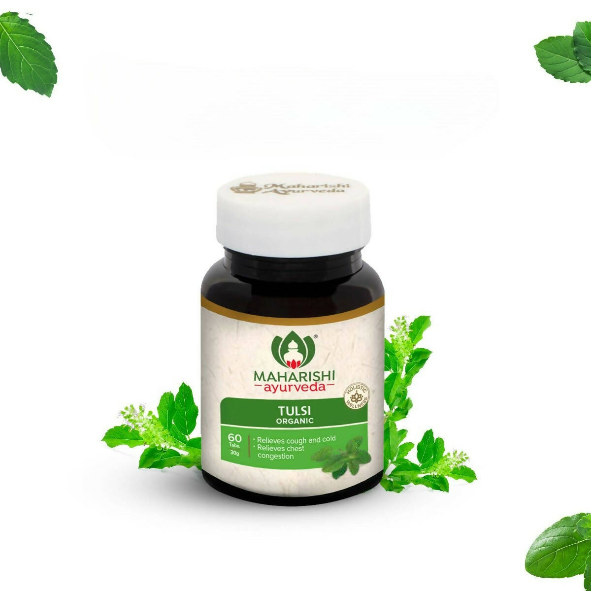 Maharishi Ayurveda Organic Tulsi Tablets - Mytrendzcart