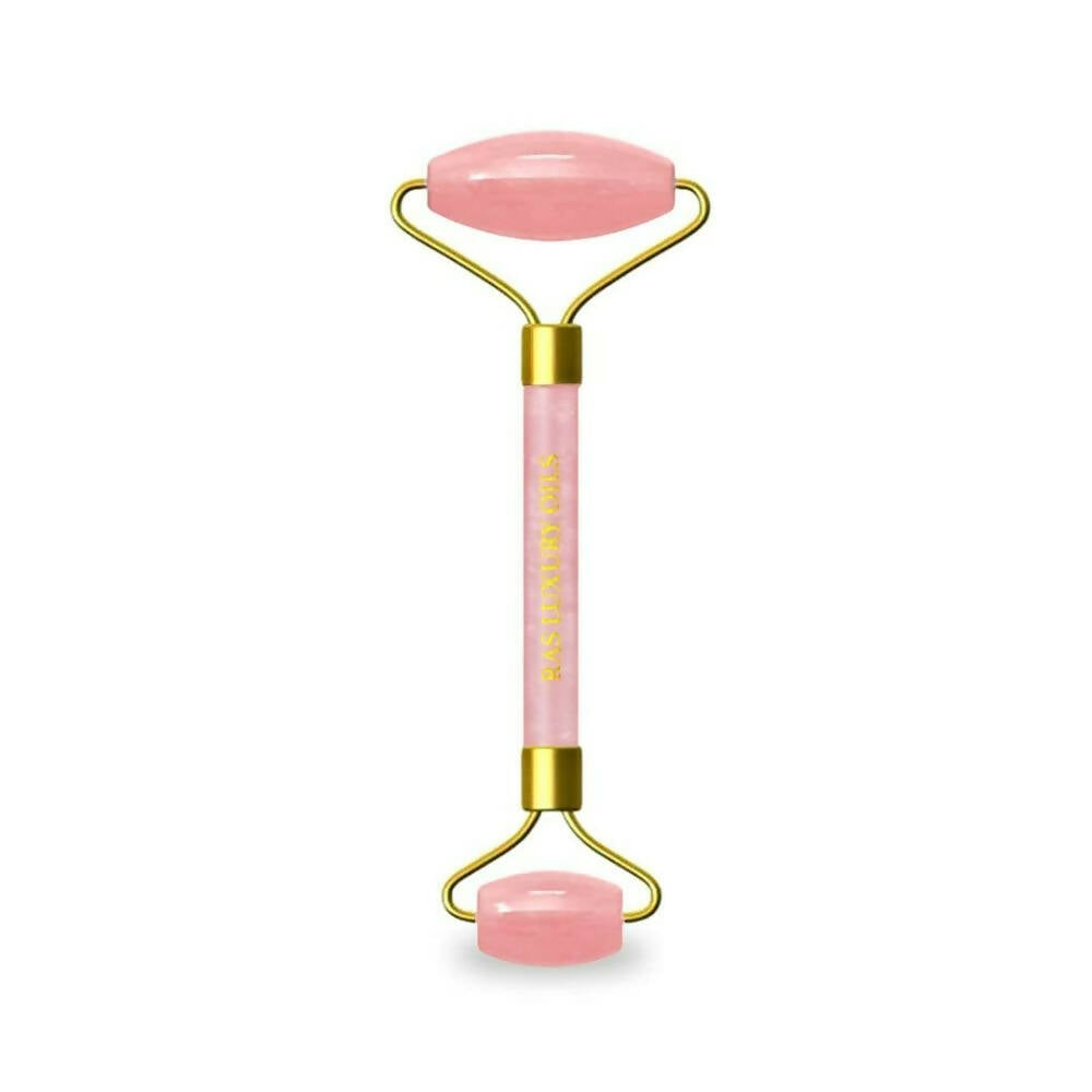 Ras Luxury Oils Rose Quartz Face Massager Roller - Mytrendzcart