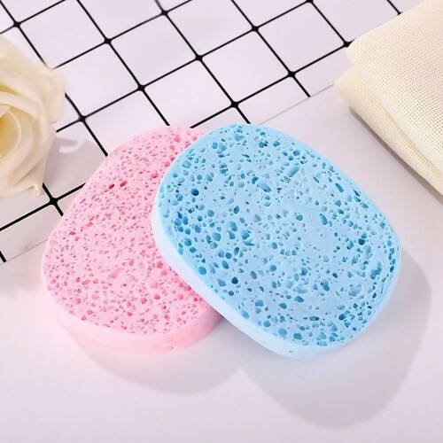 Favon Pack of 2 Elastic Touch Mildly Facial Cleansing Sponges - Mytrendzcart