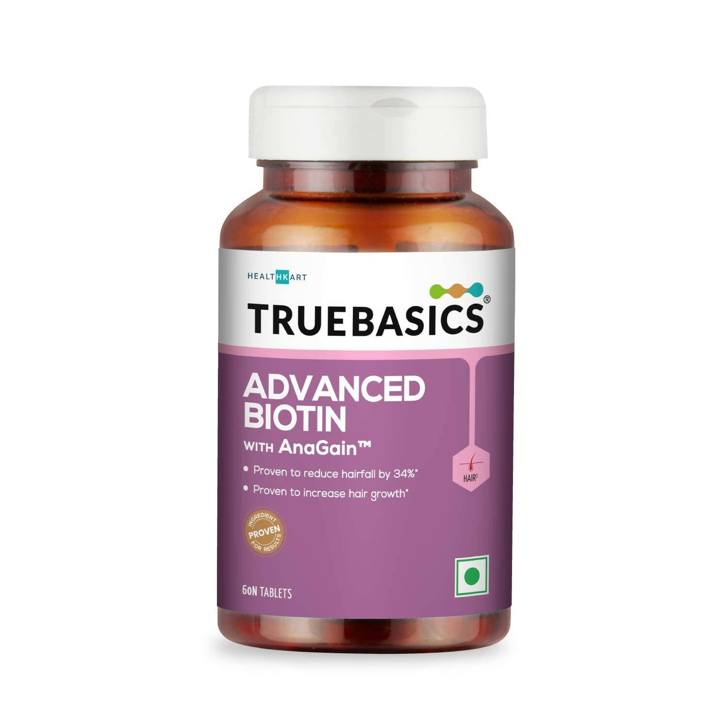 TrueBasics Advanced Biotin with AnaGain Tablets - Mytrendzcart