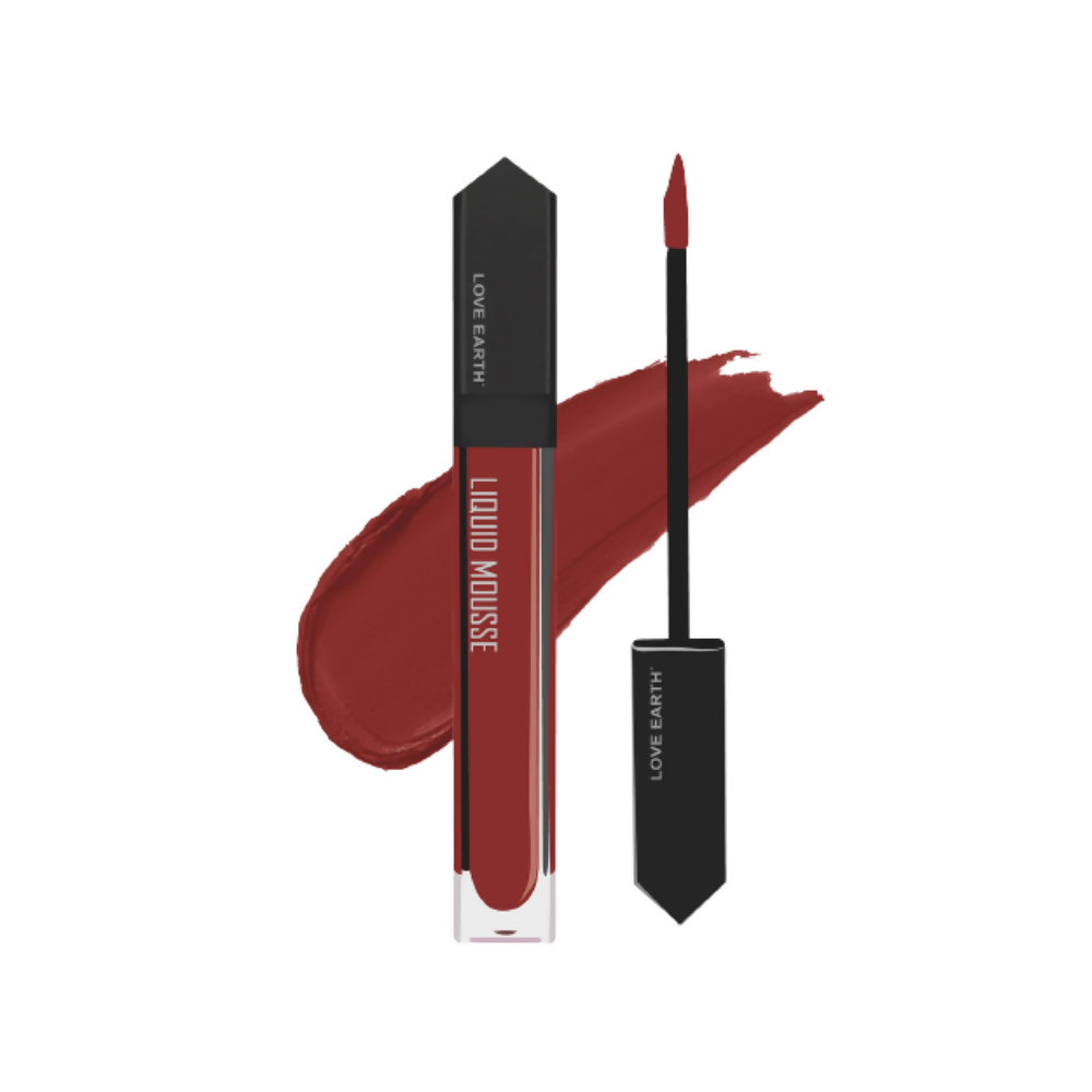 Love Earth Liquid Mousse Lipstick - Hanky Panky - Mytrendzcart