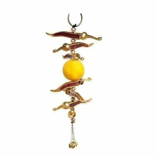 Neembu Mirch Meena Aluminium Metal Door Hanging - Mytrendzcart