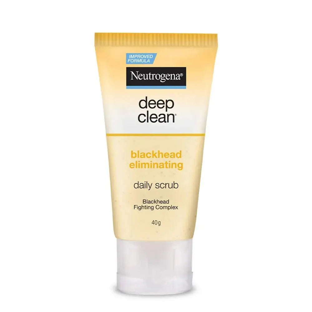 Neutrogena Deep Clean Blackhead Eliminating Daily Scrub -40 gm - Mytrendzcart