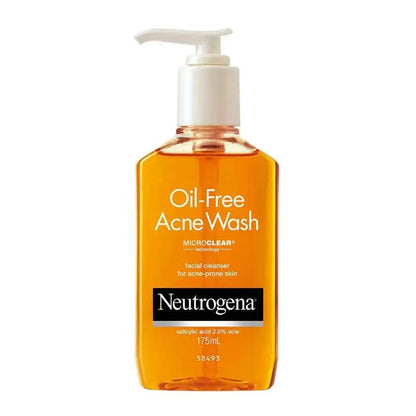 Neutrogena Oil-Free Acne Wash -175 ml - Mytrendzcart