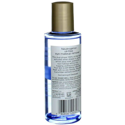 Neutrogena Oil Free Eye Makeup Remover -112 ml - Mytrendzcart