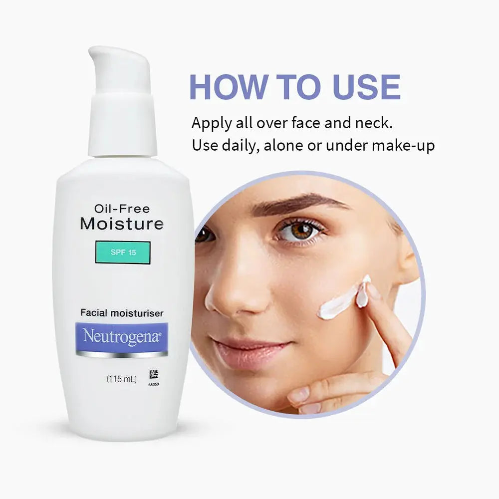 Neutrogena Oil-Free Moisture SPF 15 -115 ml - Mytrendzcart