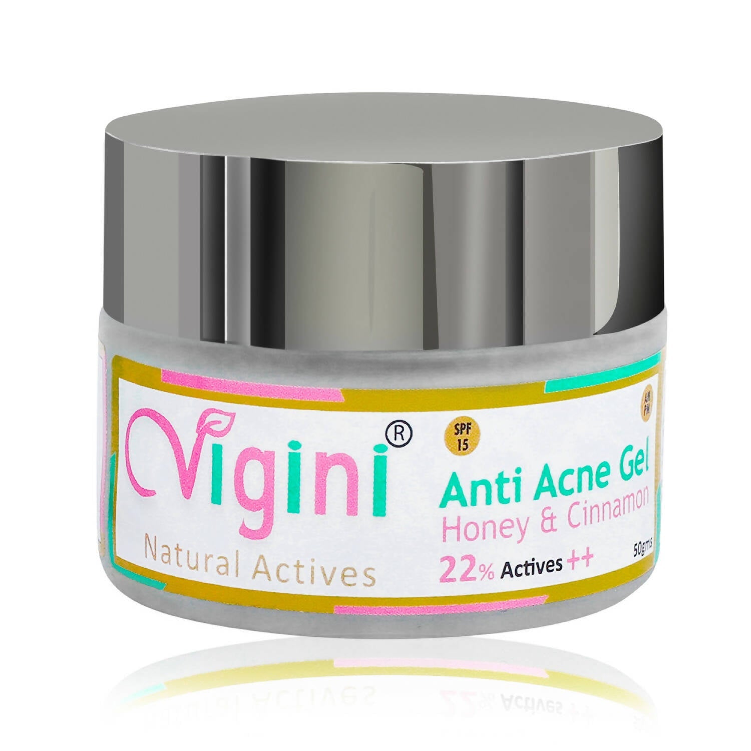 Vigini Natural Actives Anti Acne Face Day Night Gel for Men Women - Mytrendzcart