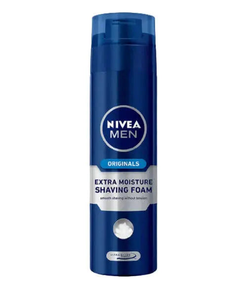 Nivea Men Originals Extra Moisture Shaving Foam -200 ml - Mytrendzcart