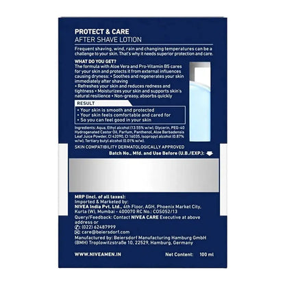 Nivea Men Protect & Care Vitalizing After Shave Lotion -100 ml - Mytrendzcart