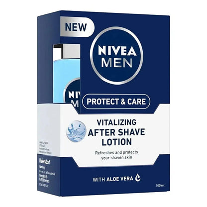 Nivea Men Protect & Care Vitalizing After Shave Lotion -100 ml - Mytrendzcart