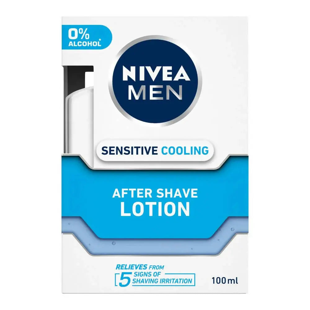 Nivea Men Sensitive Cooling After Shave Lotion -100 ml - Mytrendzcart