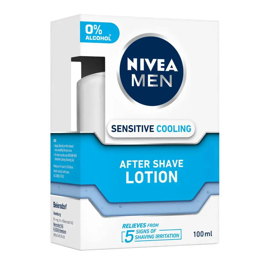 Nivea Men Sensitive Cooling After Shave Lotion -100 ml - Mytrendzcart