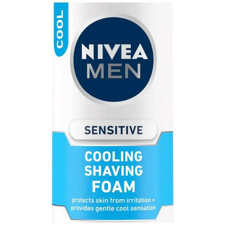 Nivea Men Sensitive Cooling Shaving Foam -200 ml - Mytrendzcart