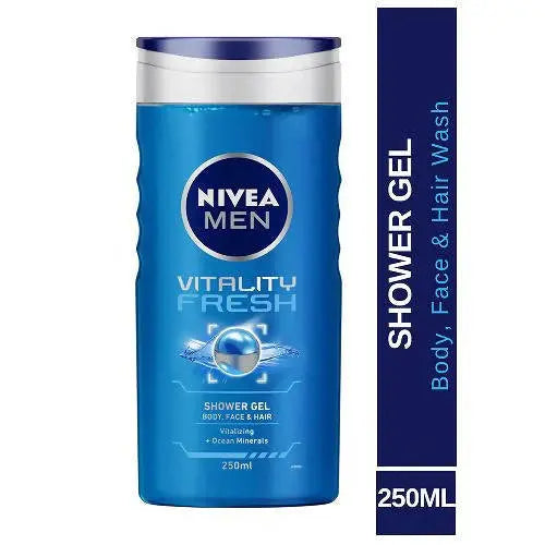 Nivea Men Vitality Fresh Shower Gel -250 ml - Mytrendzcart