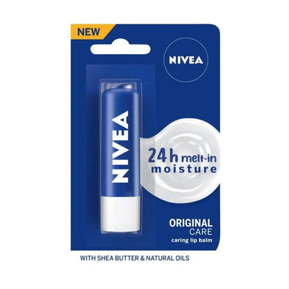 Nivea Original Care Lip Balm -4.8 gm - Mytrendzcart