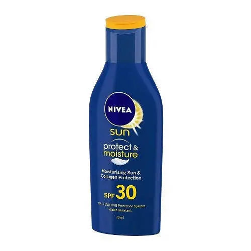 Nivea Protect & Moisture Sun Lotion SPF 30 -75 ml - Mytrendzcart