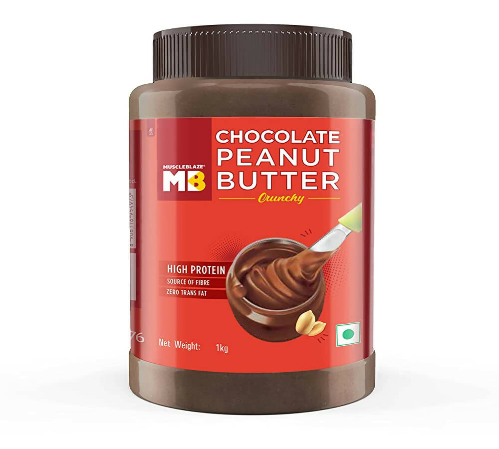 MuscleBlaze Chocolate Peanut Butter-Crunchy - Mytrendzcart