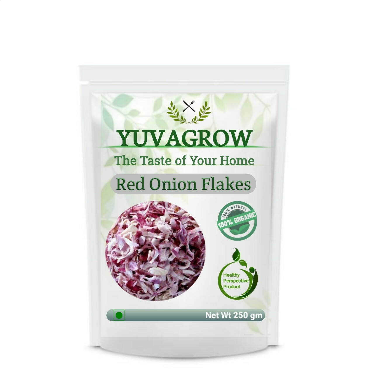 Yuvagrow Red Onion Flakes - Mytrendzcart