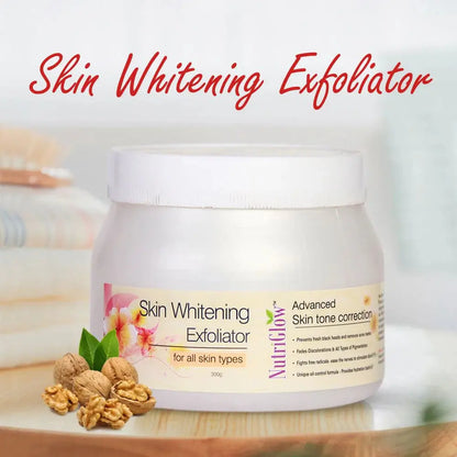 NutriGlow Skin Whitening Facial Exfoliator -300 gm - Mytrendzcart