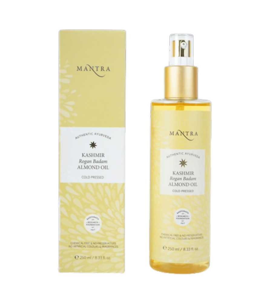 Mantra Herbal Kashmir Rogan Badam Almond Oil Cold Pressed - Mytrendzcart