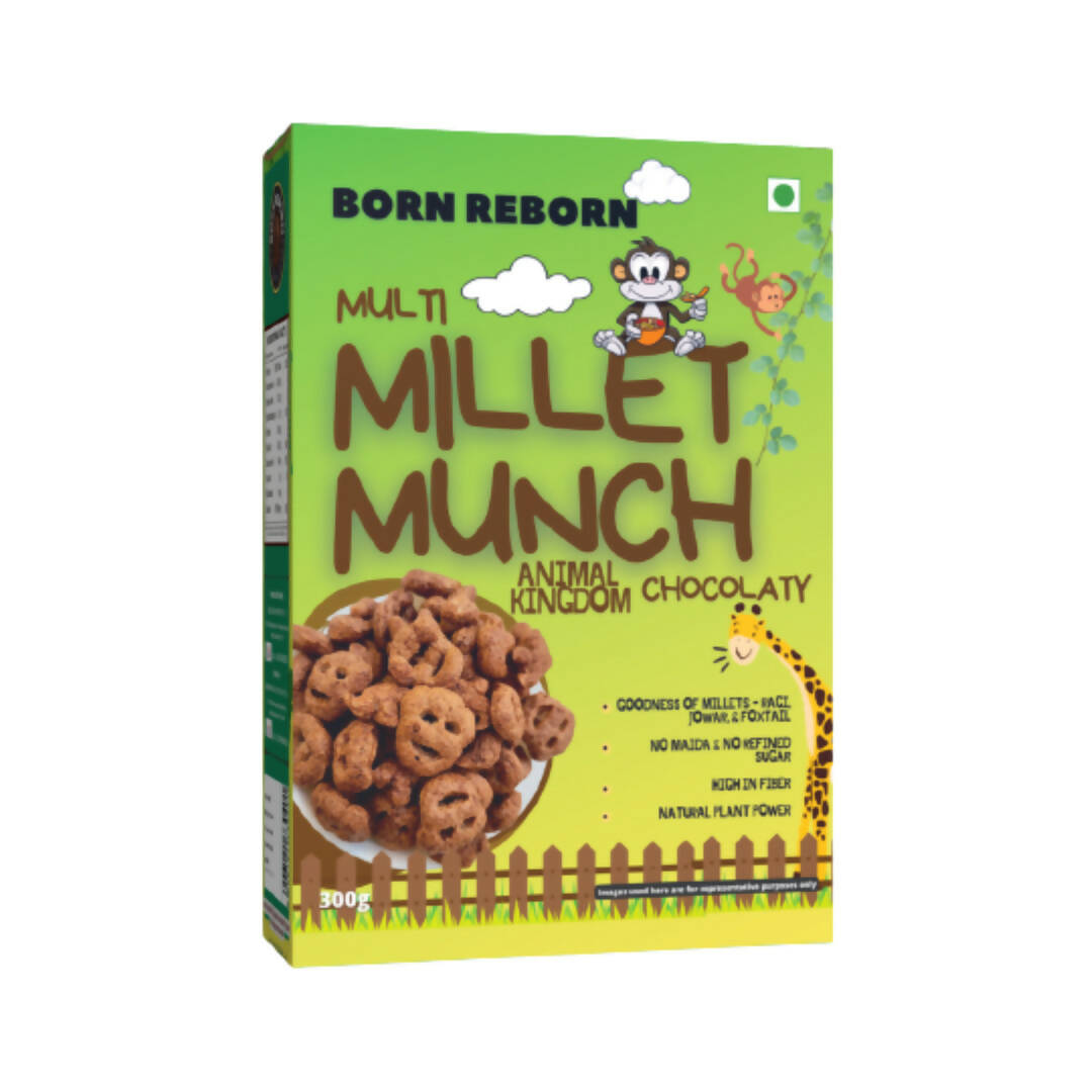 Born Reborn Chocolate Millet Munch - Animal Kingdom - Mytrendzcart