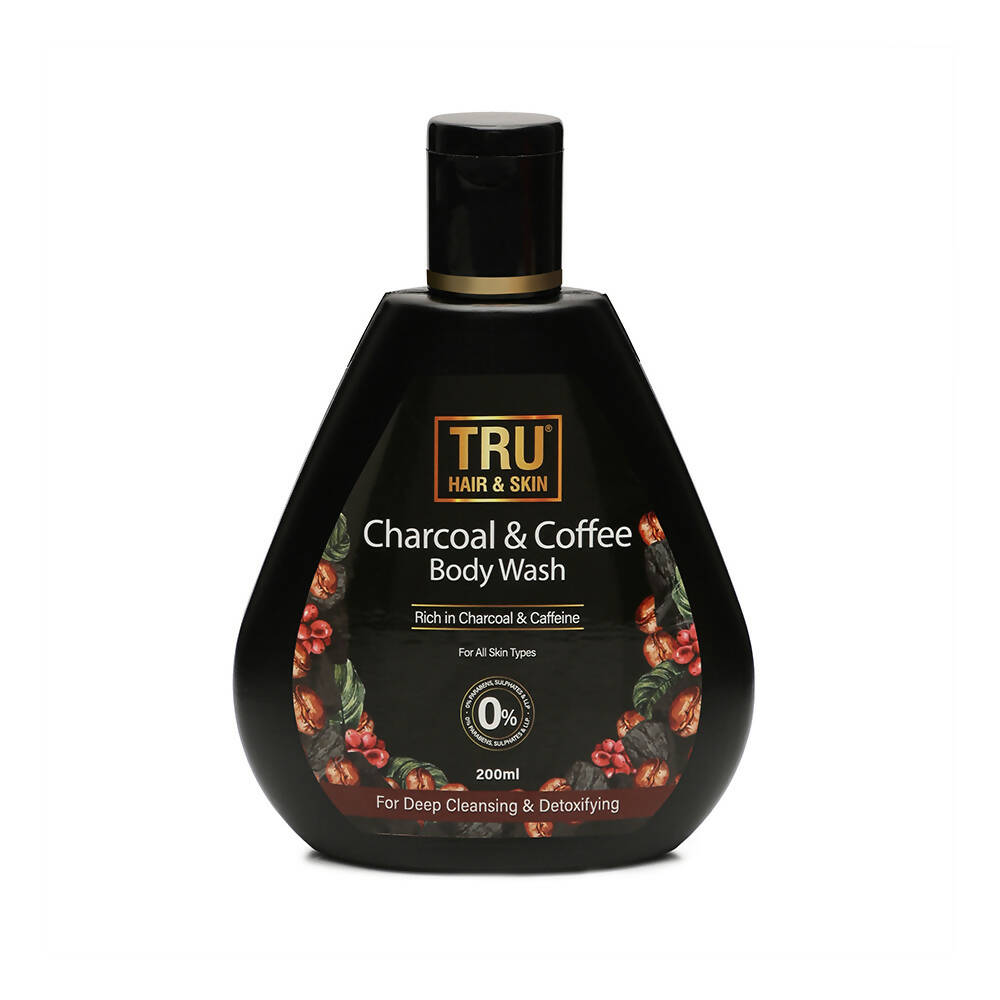 Tru Hair & Skin Charcoal & Coffee Body Wash - Mytrendzcart