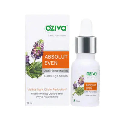 OZiva Absolut Even Anti-Pigmentation Under-Eye Serum -15 ml - Mytrendzcart