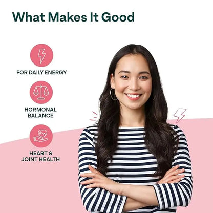 OZiva Daily Women’s Multi | Multivitamin capsules for Women with Shatavari & Brahmi | Supplements for Hormonal Balance & Stress Management (Wellness combo Pack) - Mytrendzcart