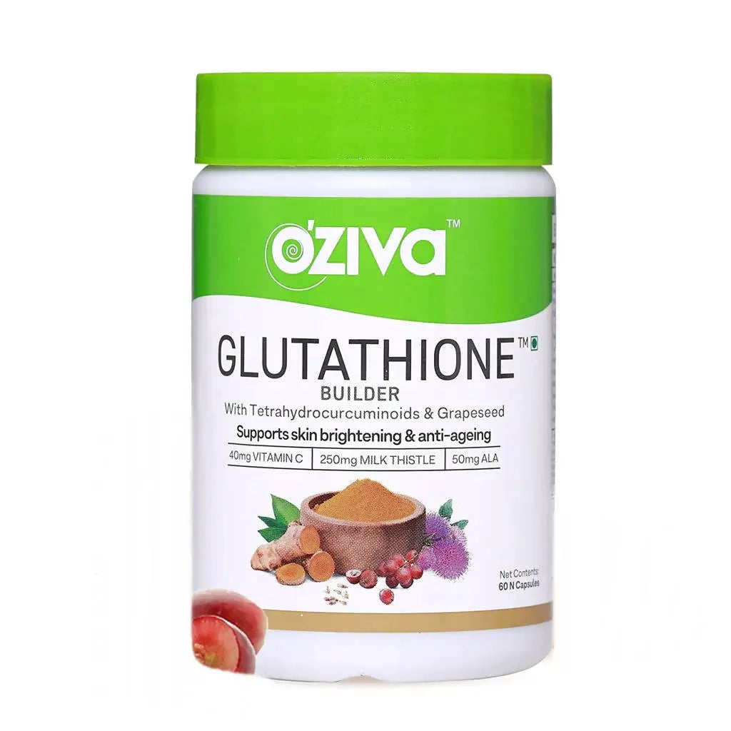 OZiva Glutathione Builder Capsules -60 caps - Mytrendzcart