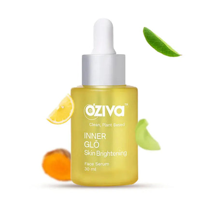 OZiva Plant Based Inner Glō Skin Brightening Face Serum -30 ml - Mytrendzcart