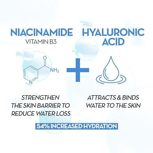 Olay Hydration Boost Kit for 2X Glow | Hyaluronic Serum with Free Cleanser l Intense Hydration | With Niacinamide l Normal, Oily, Dry & Combination Skin l Parabens & Sulphate free | Pack of 2 - Mytrendzcart